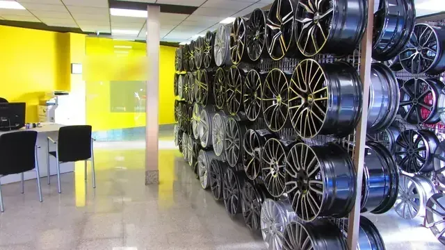 Foto del taller de neumáticos