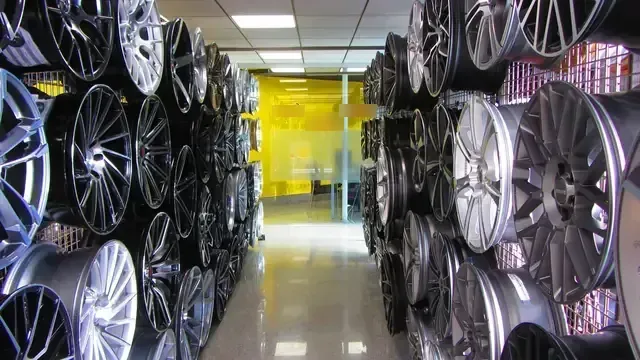 Foto del taller de neumáticos